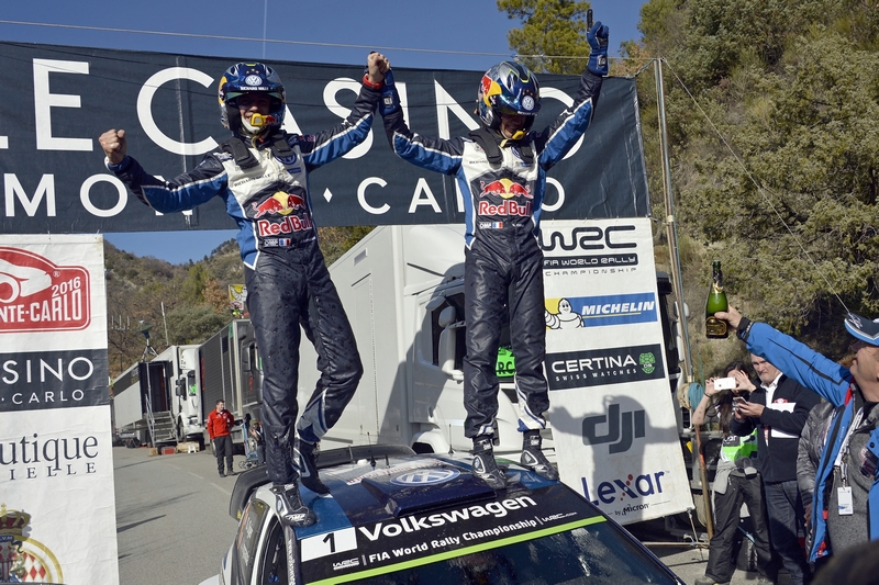 WRC: Volkswagen & Ogier make it three out of three in Monte Carlo