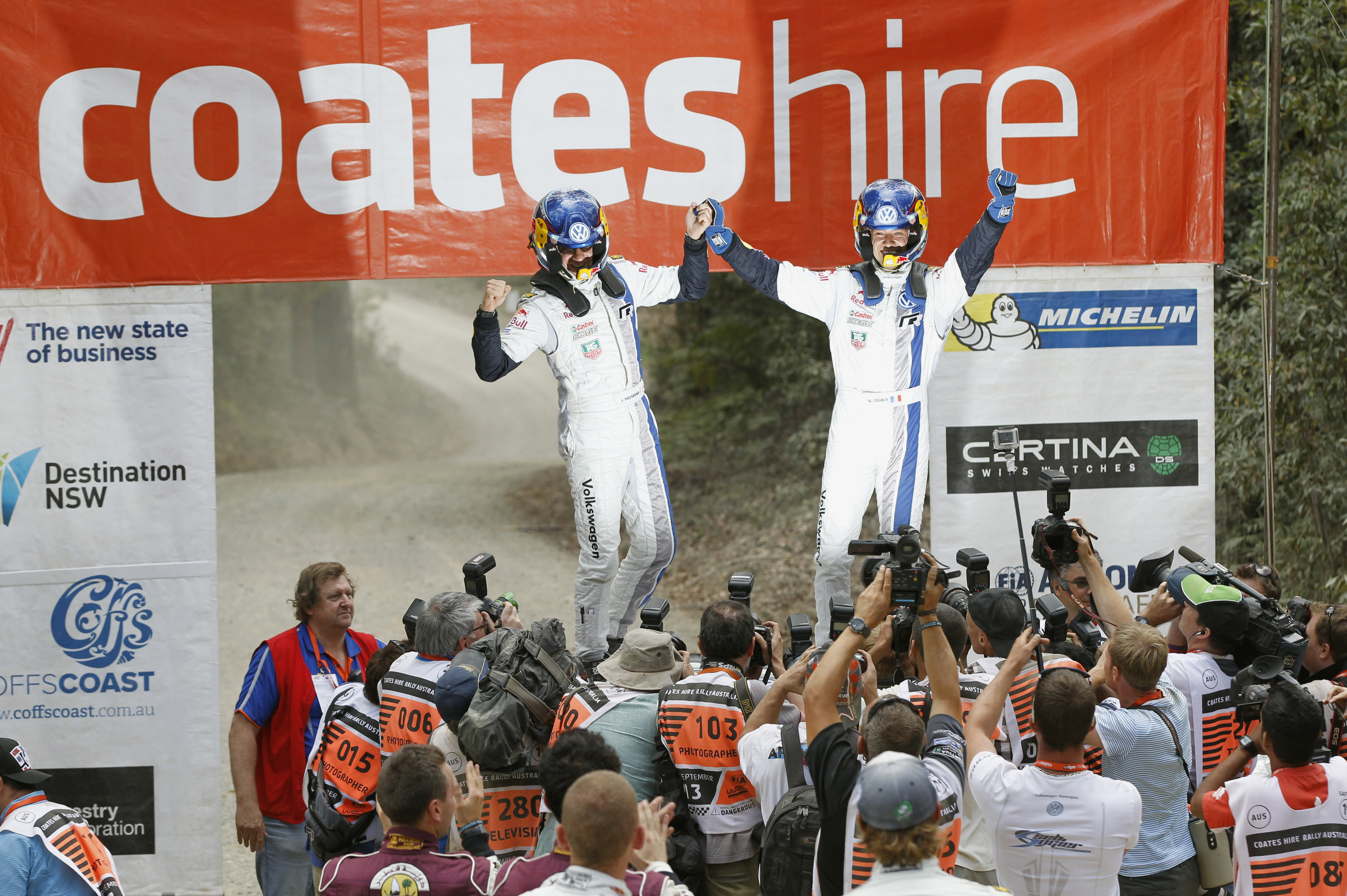 WRC: Rally Australia sees a perfect performance from Volkswagens Sebastien Ogier