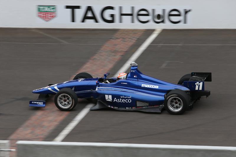 IndyLights: Tough oval debut for Dubai’s Ed Jones after tyre blowout