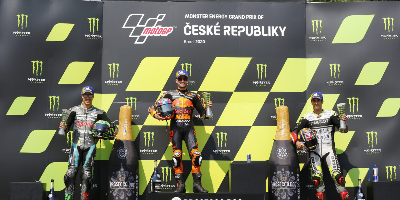 MotoGP: South African Binder takes maiden MotoGP win for KTM to make history in Brno