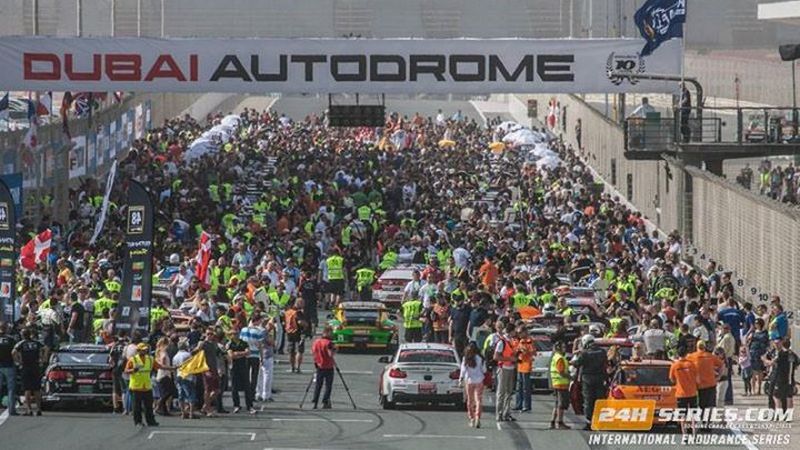 24Hr: Record 100 cars on the grid for the spectacular Dubai 24hr in January 2016
