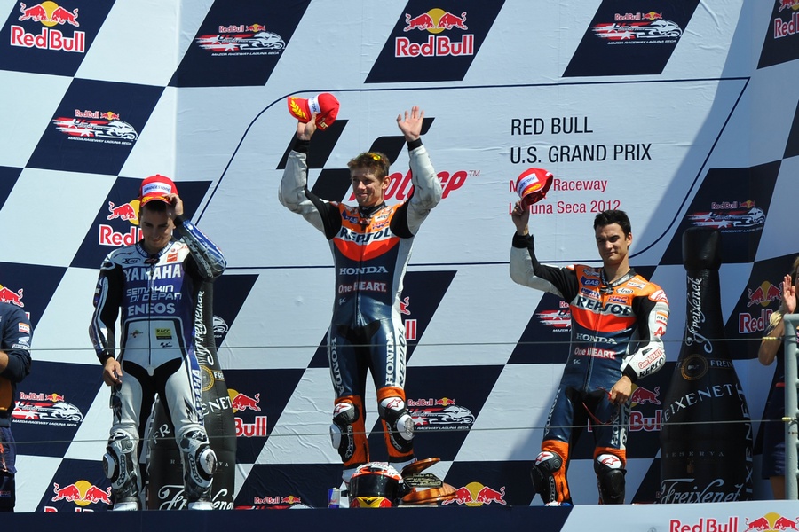 MotoGP: Stoner storms to victory in close-fought Laguna Seca race