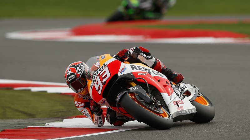 MotoGP: Confident Marquez on pole at Silverstone Grand Prix as Brits struggle into top 10
