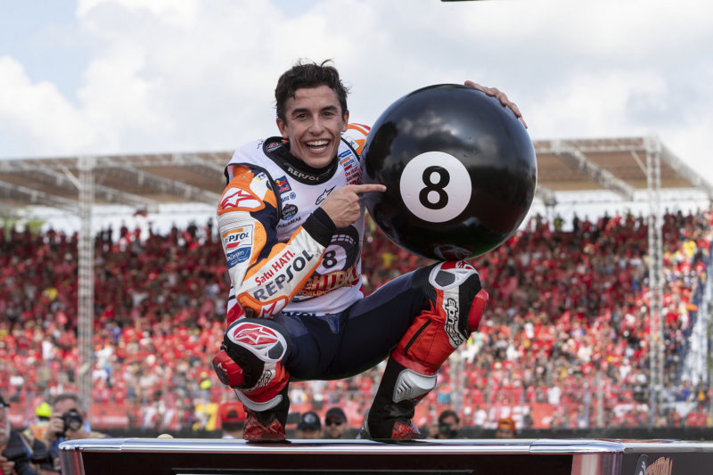 Marquez wins in Thailand