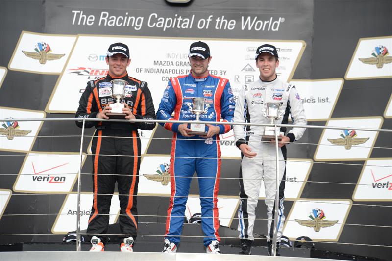 IndyLights: Dubai’s Ed Jones fights back to take Championship lead at Indianapolis
