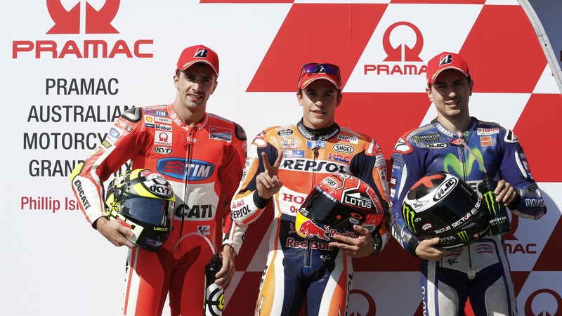 MotoGP: Marquez takes 8th pole position of 2015 at Phillip Island