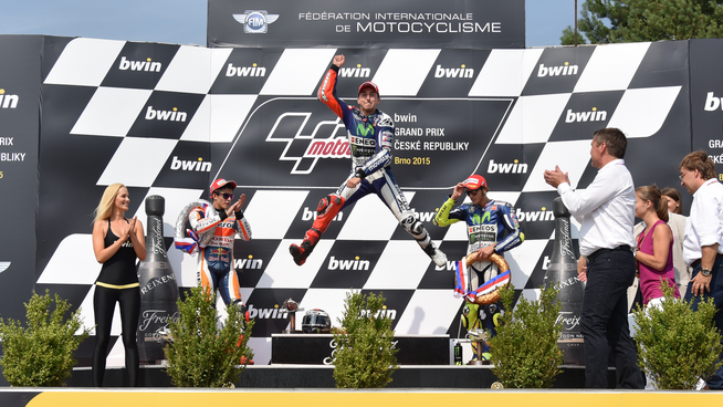 MotoGP: Unstoppable Lorenzo emerges triumphant in the Battle of Brno to lead championship