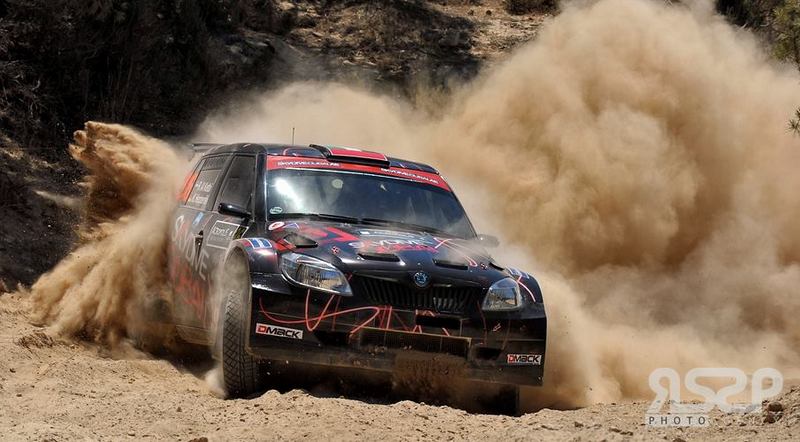 WRC: SkyDive Dubai Rally team’s Rashid Al Ketbi holds ninth place after four stages of Acropolis Rally