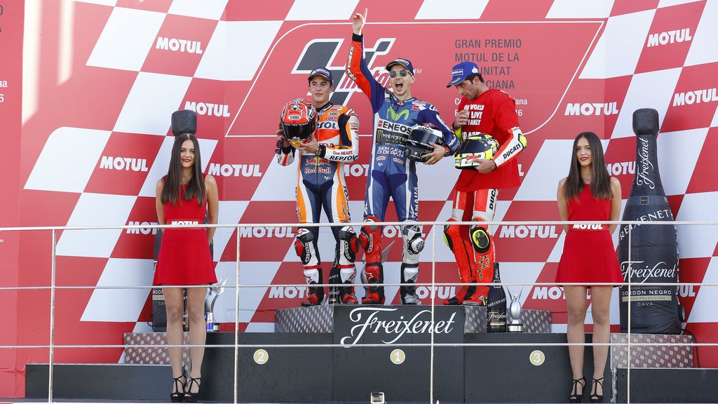 MotoGP: Lorenzo bids farewell to Yamaha in final win of season at Valencia