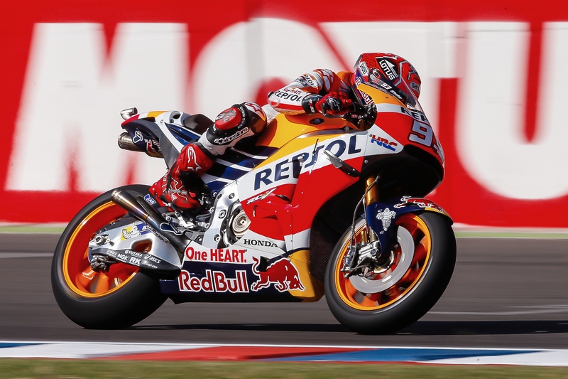 MotoGP:  Marquez holds onto top spot of FP2 ahead of Pedrosa and Viñales in Argentina