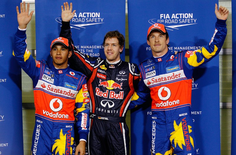 F1: Vettel on Pole in Abu Dhabi twilight zone qualifier