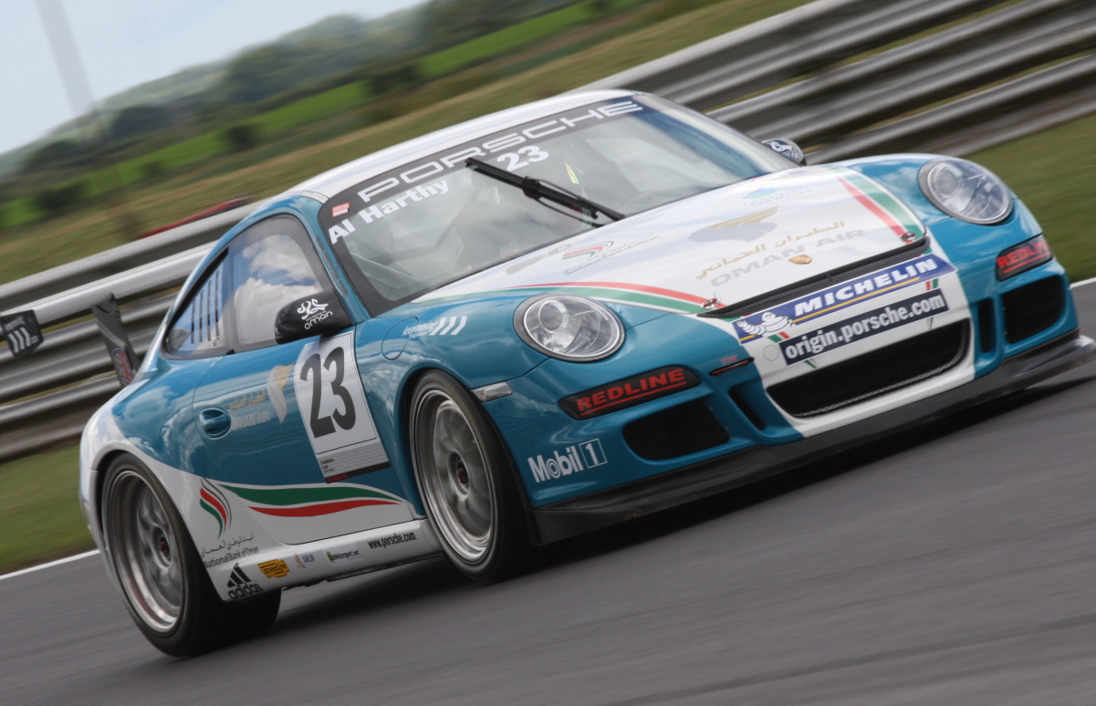 Porsche Cup GB: Al Harthy qualifies fourth in ProAm1 at Snetterton, UK