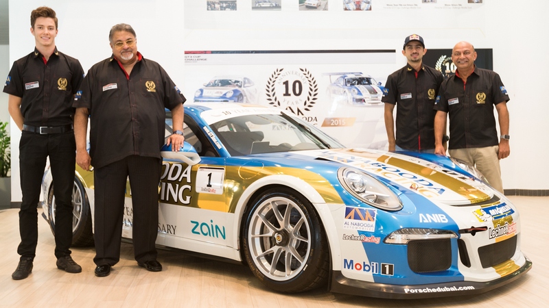 UAE: Al Nabooda Racing launch new driver line-up for double Porsche GT3 Cup title bid