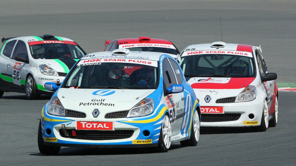 UAE: Close fought victory for Gulf Petrochem drivers Papantonis and Annivas in NGK Racing Series