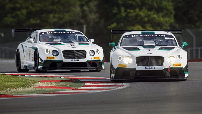 GT: Bentley GT3 storms to historic victory at Silverstone