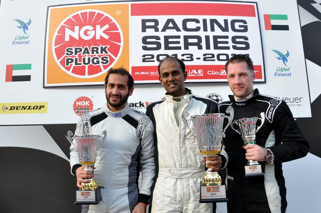 UAE: Ward tops in both NGK Racing series races with double wins for Ward, Annivas and Channake
