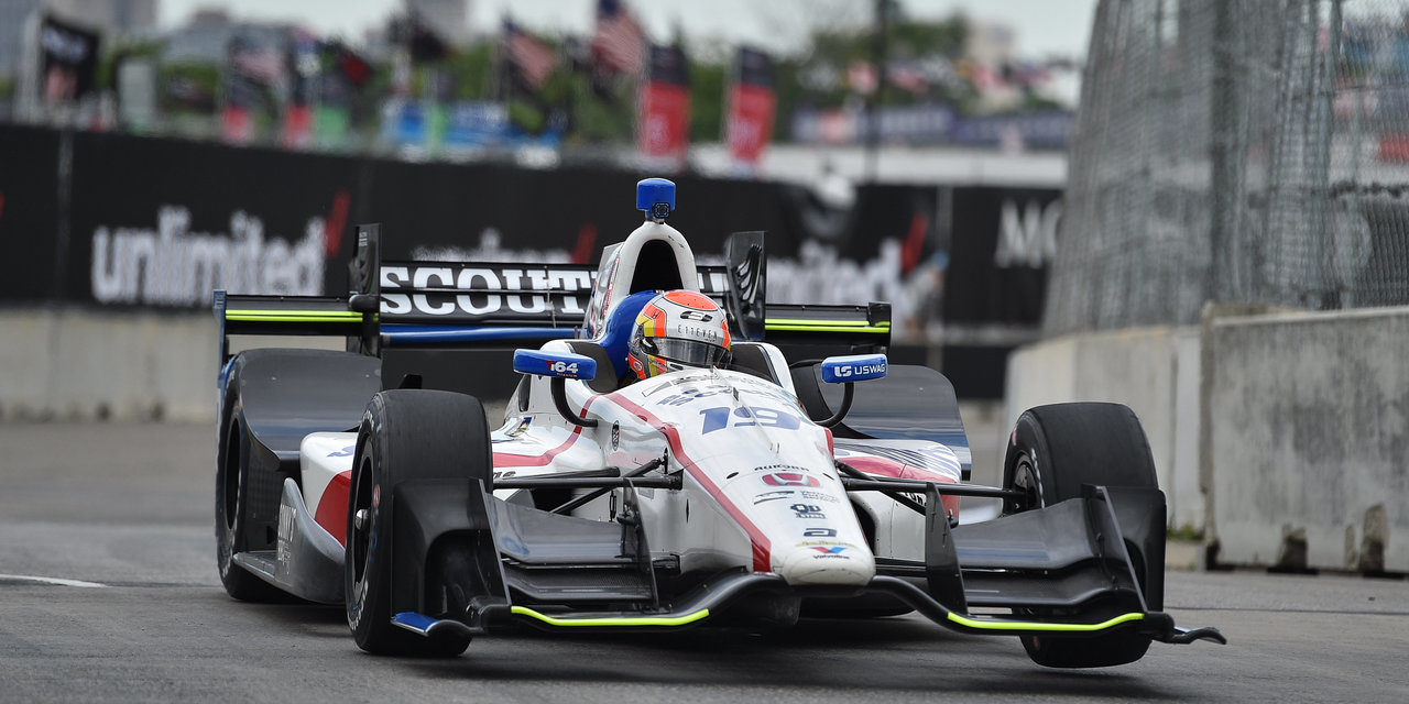 IndyCar: Weekend of two halves for Jones with a top ten finish and a DNF in Detroit