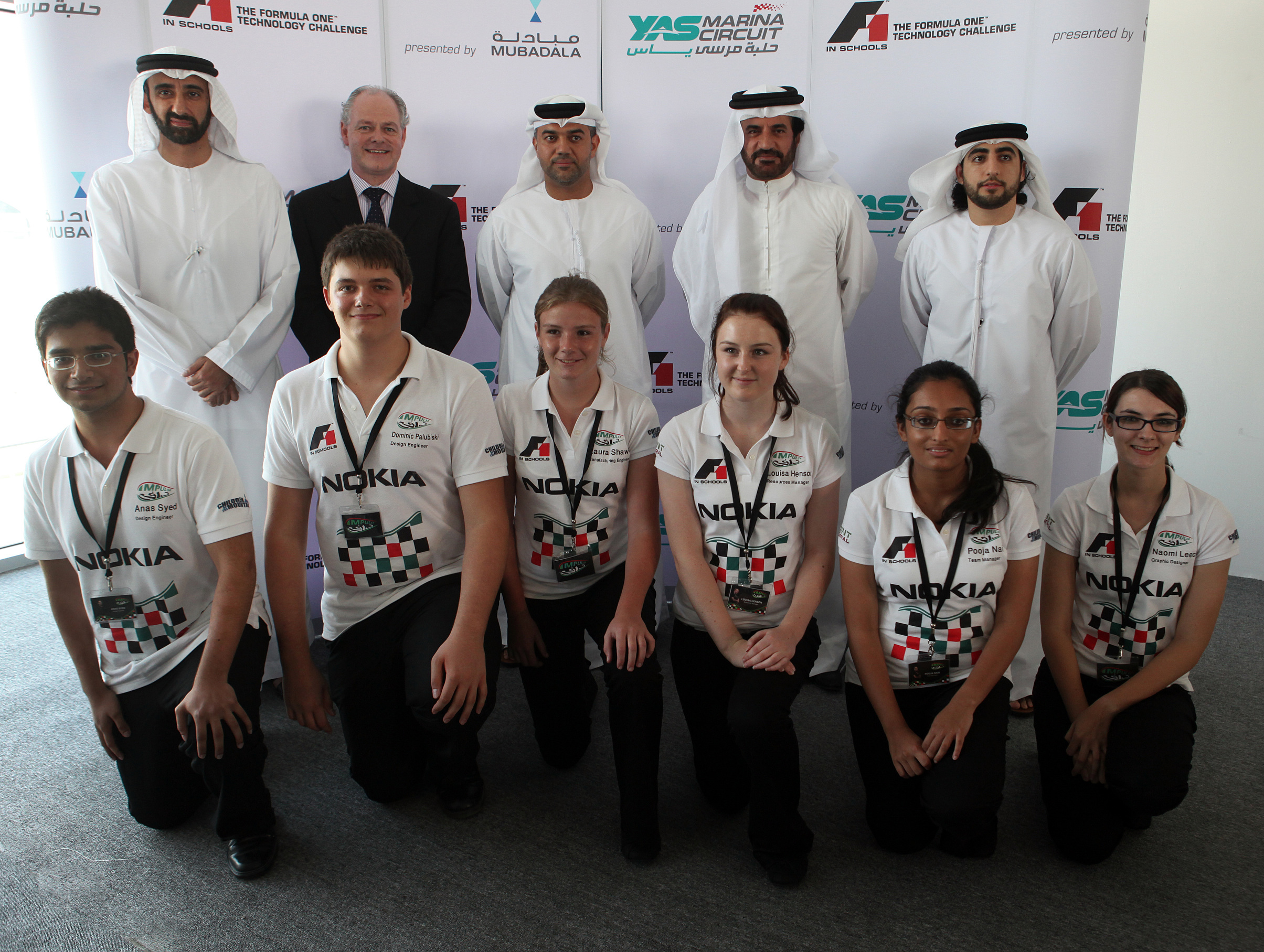 F1 in Schools ‘Team Impulse’ from Dubai College, will represent the UAE in Singapore