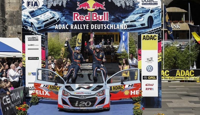 WRC: Rally Deutschland sees historic 1-2 for Hyundai Motorsport