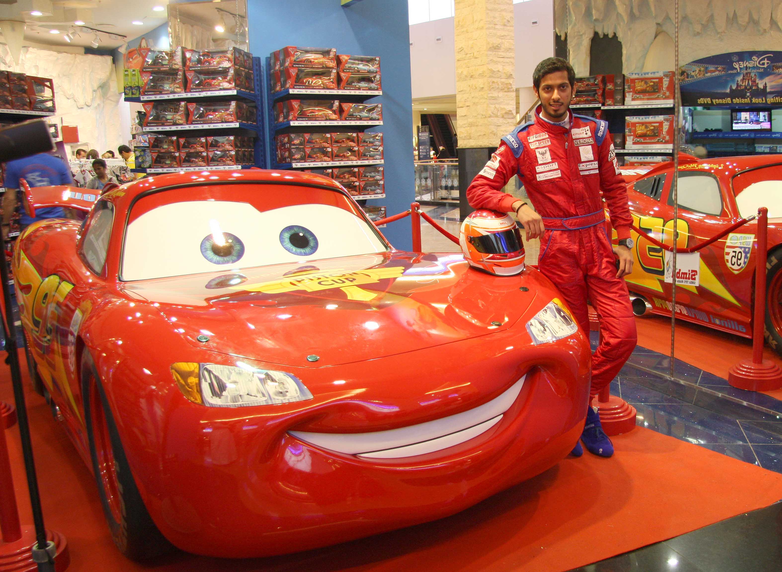 Emirati Racing Driver Haytham Sultan Al Ali Partners with Disney·Pixar