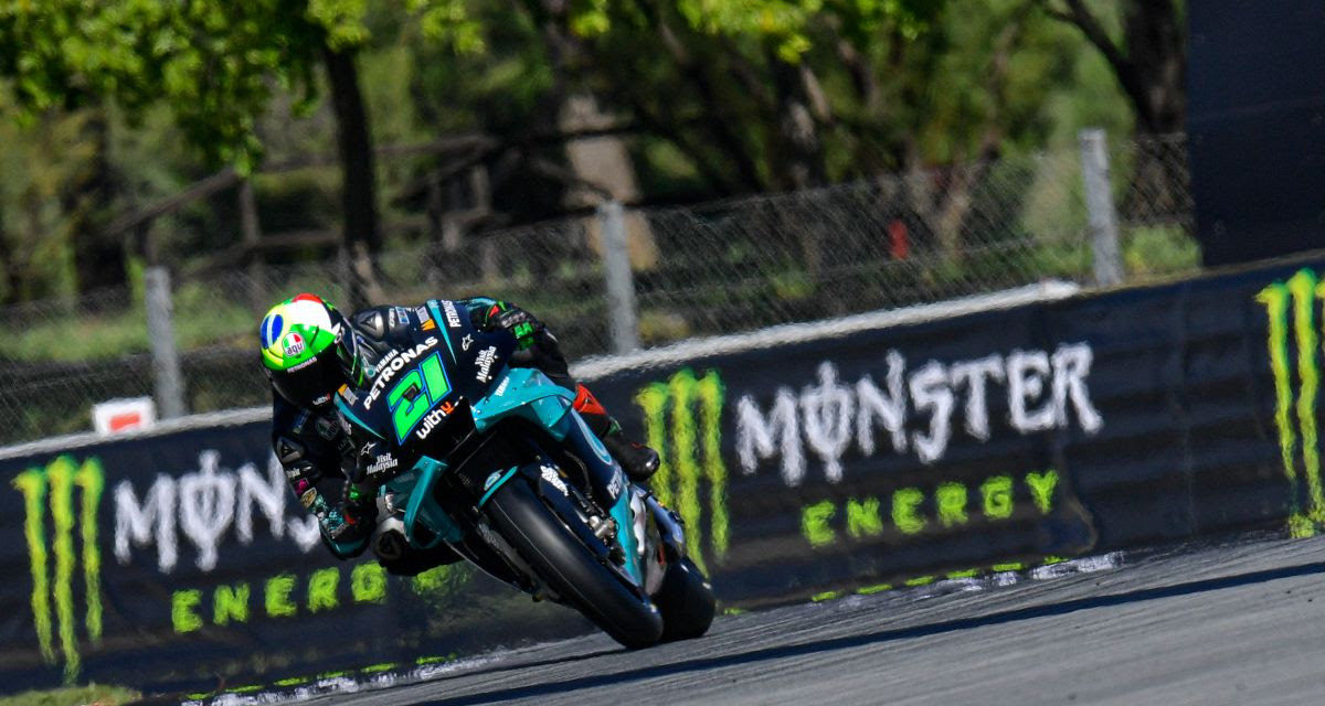 MotoGP: Morbidelli takes magnificent maiden pole ahead of Quartararo and Rossi