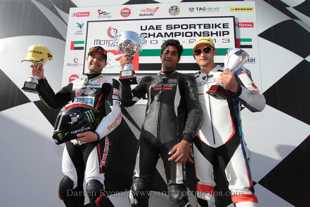 UAE: DAMC Sportbike Series Sees Surya back to winning ways