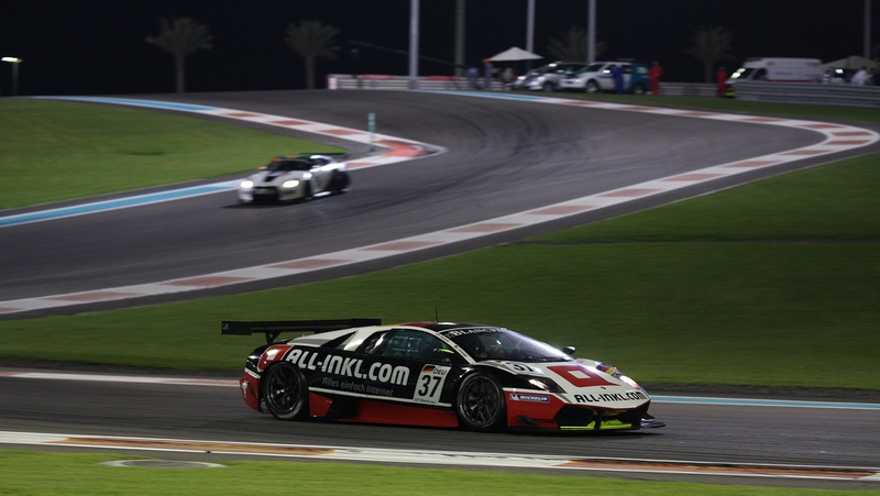 FIA GT1: Lamborghini Pole for Schwager and Pastorelli at Yas Marina Circuit Abu Dhabi