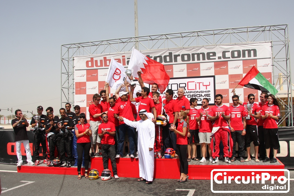 Karting: Motorcity 24hrs brings first win of season for Batelco with Dubai Falcons and Ocean Rubber teams in hot pursuit