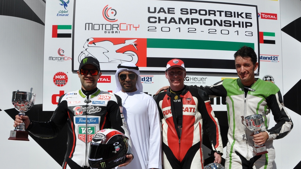 UAE: Double wins in 1000cc class for Binladen and Oxley takes maiden 600cc win