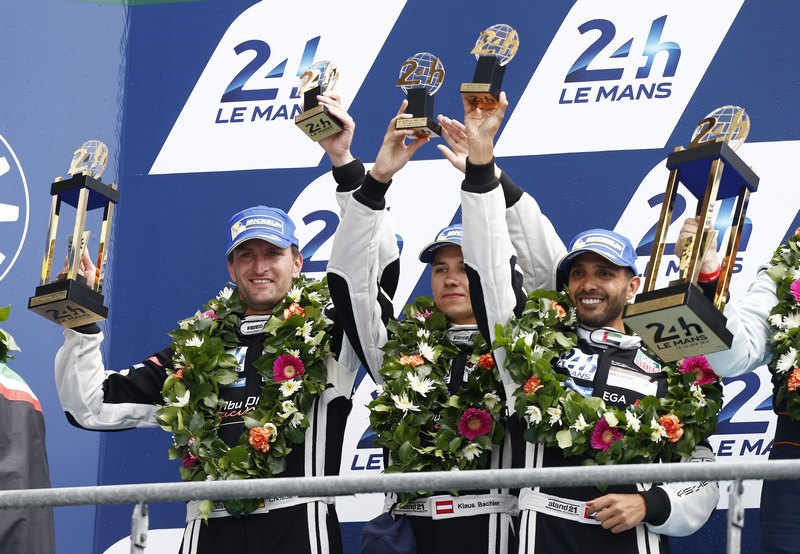 Le Mans: Abu Dhabi’s Al Qubaisi takes emotional podium with Proton Competition in LMGTE Am class