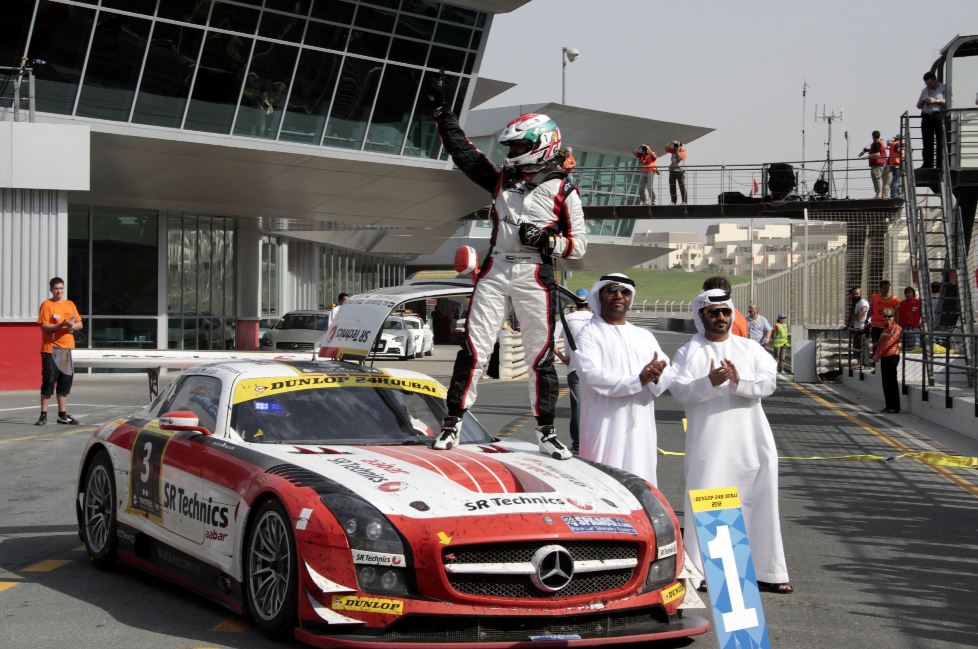 Dubai 24hr: Khalid Al Qubaisi “An amazing race and my biggest win for sure” for Mercedes AMG GT3 Black Falcon team