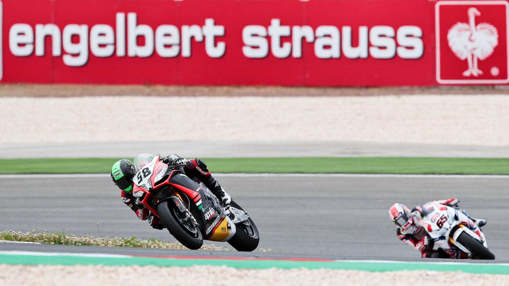 WSBK: Melandri and Laverty share the wins, Guintoli extends his lead in Portimao