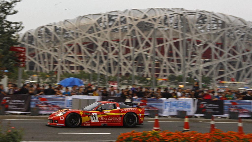 FIA GT1: Demonstration race delights crowd at Beijing Olympic Park