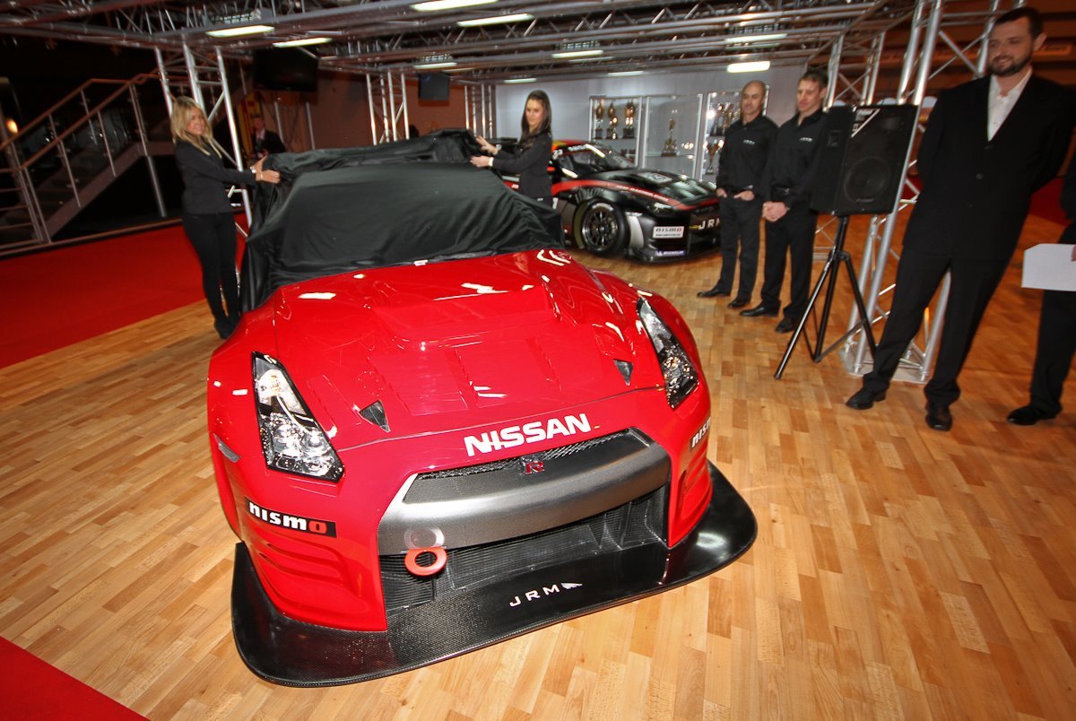 GT3: Nissan GTR Nismo GT3 official launch at Autosport show