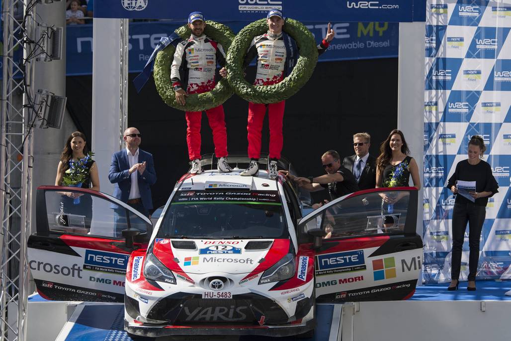 WRC: Rally Finland sees native Esapekka Lappi take emotional win in his Toyota Yaris