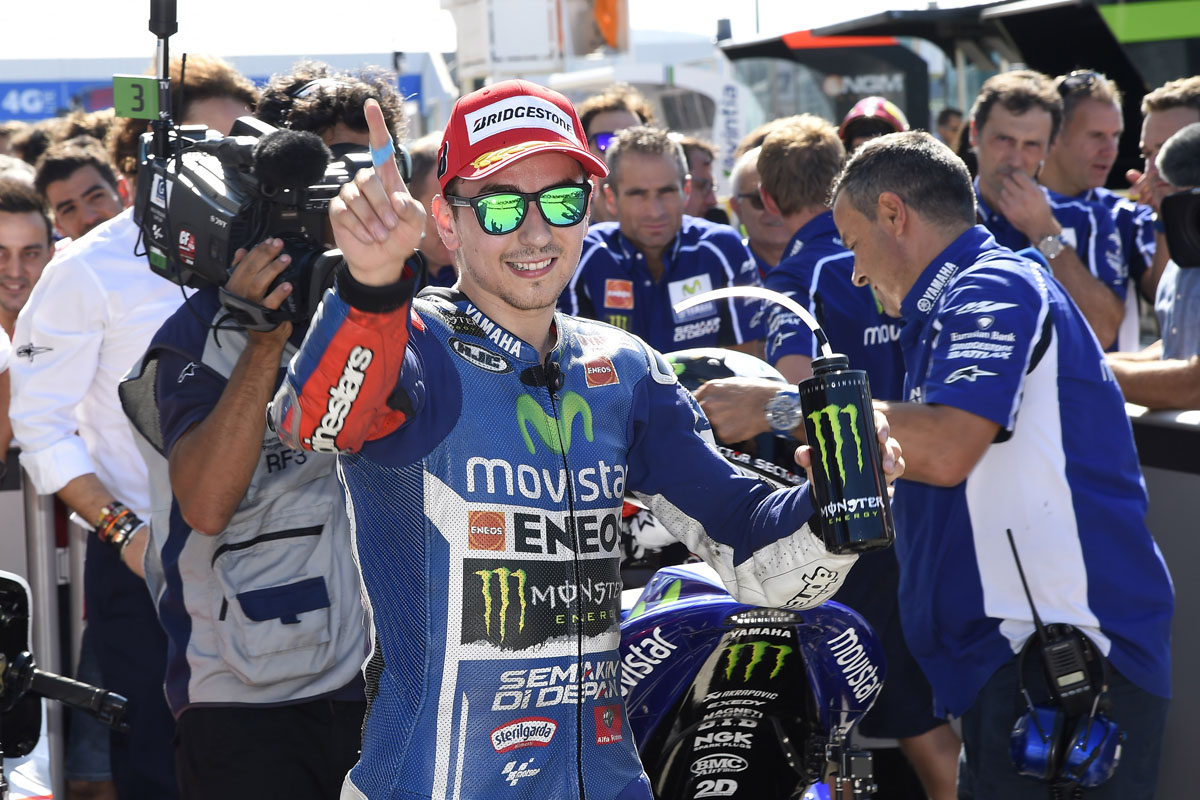 MotoGP: Lorenzo launches himself to first pole position of the year at Misano
