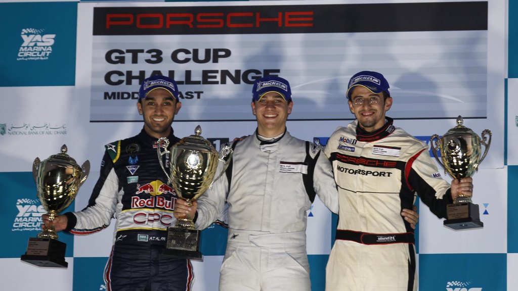 Porsche GT3 Cup Challenge Middle East: Schmid tastes victory but Abdulaziz stretches his lead