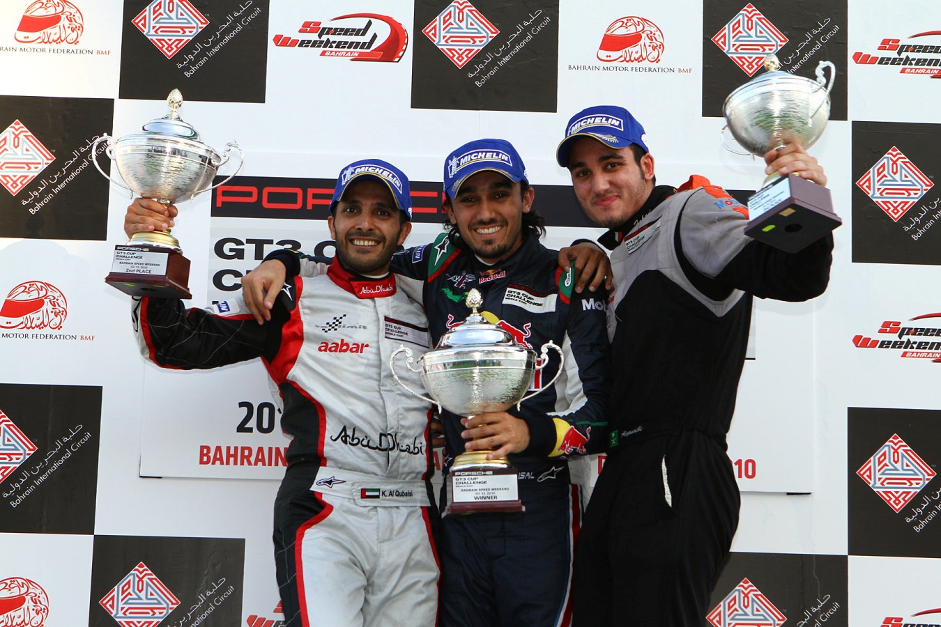 Porsche GT3 Cup: Abdulaziz shrugs off brave bid by Abu Dhabi driver Al Qubaisi and hits back to score GT3 Cup victory