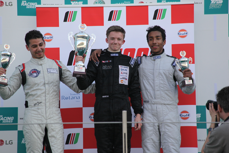 Formula Gulf: Cato Poulsen from Denmark scoops two victories at Yas Marina Circuit