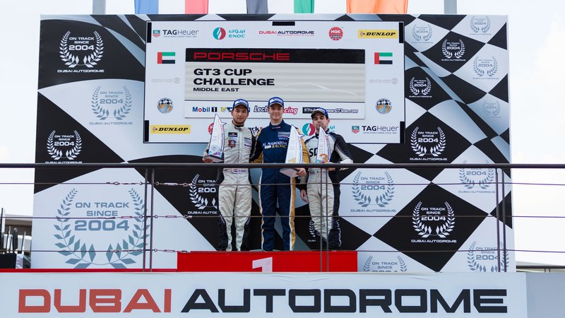 Porsche Cup: Cullen and Schmidt take victories in round 4 of the Porsche GT3 Cup Challenge Middle East