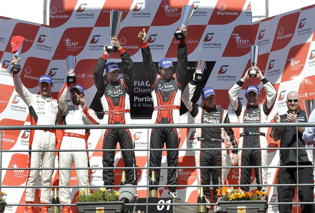 FIA GT1: Nissan team JR Motorsports take the win in Portimao with Krumm and Luhr