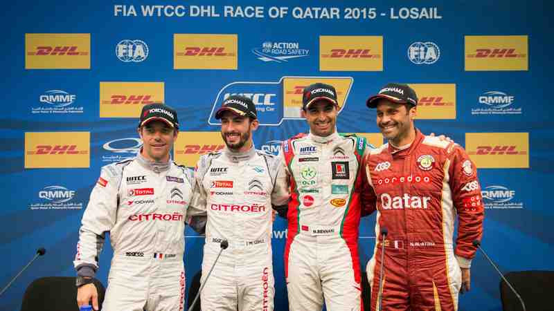 WTCC: Seventh WTCC pole heaven for López in Qatar season finale