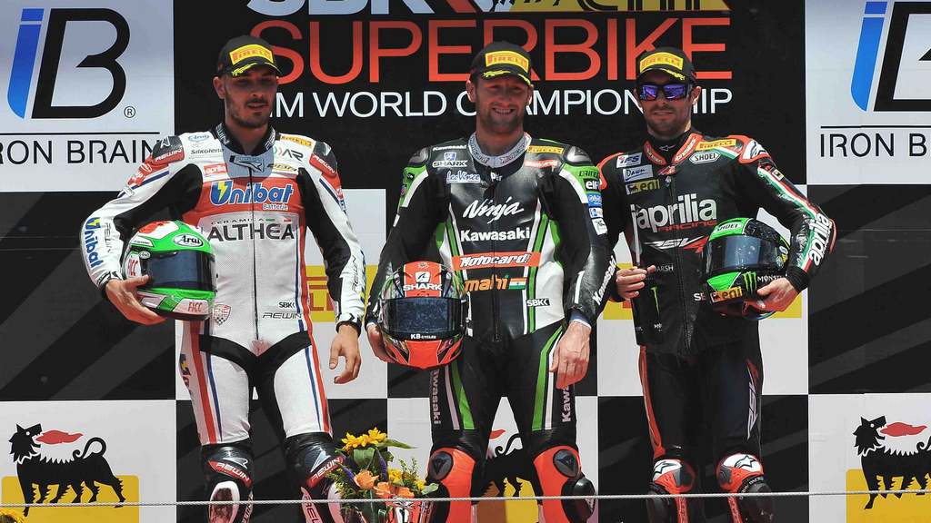 WSBK: Tom Sykes storms to Championship lead after double win at Imola