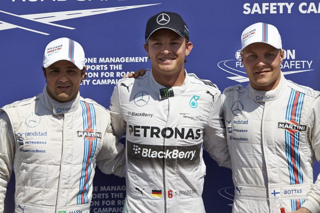 F1: Fifth Pole of season for Rosberg at super hot home German Grand Prix