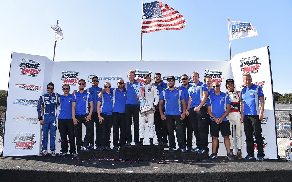 IndyLights: Ed Jones and Carlin crowned 2016 Indy Lights champions at Laguna seca