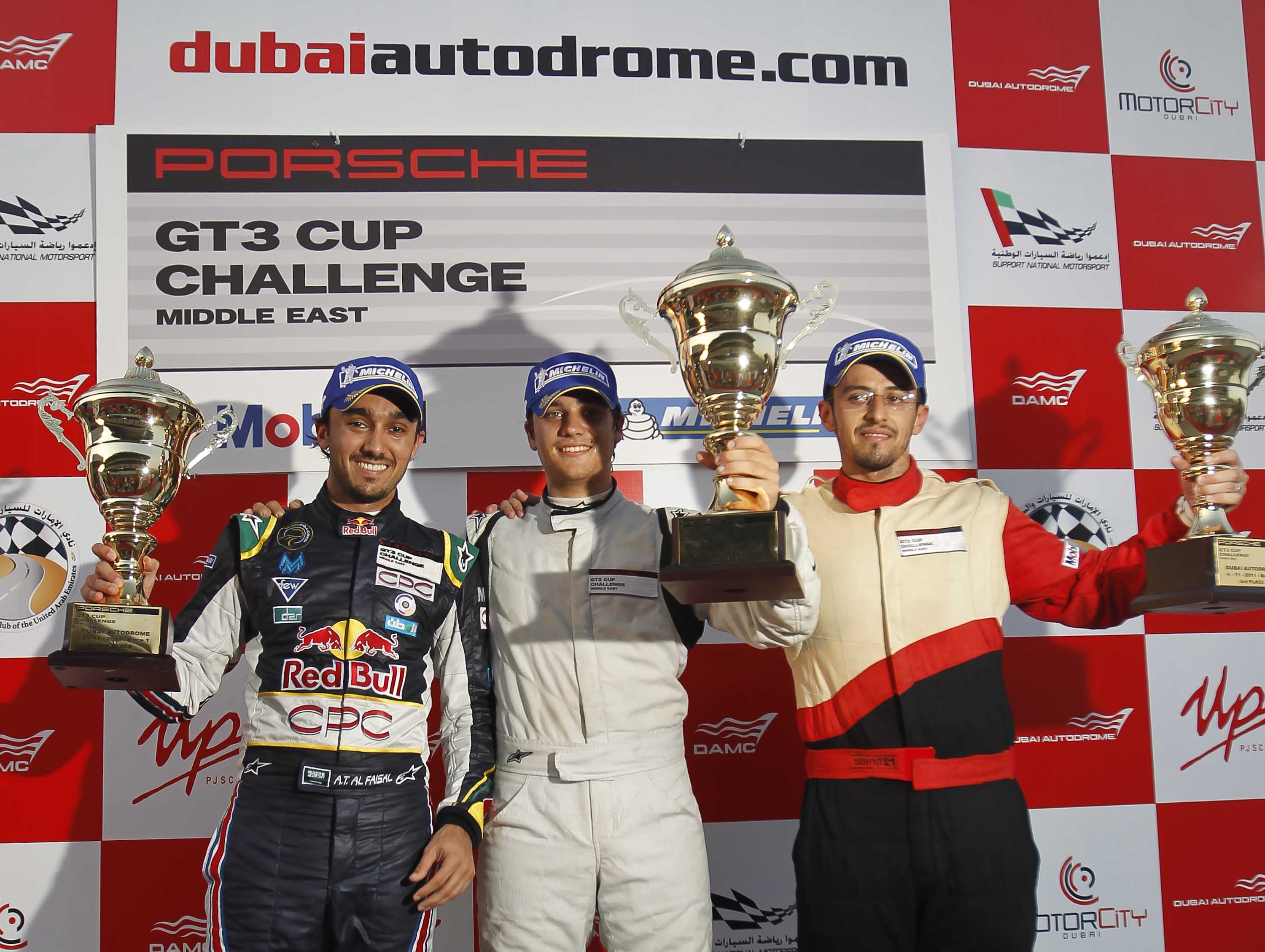 Porsche GT3 Cup Challenge Middle East: Schmid edges out Abdulaziz to take the win