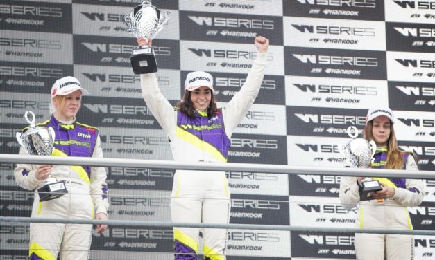WSeries: British driver Jamie Chadwick crowned historic winner of inaugural W Series opening race in Hockenheim