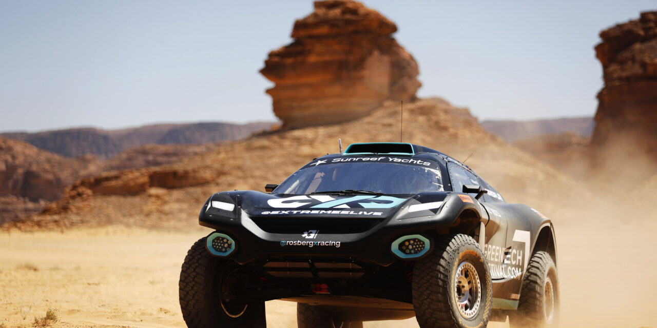 Extreme E inaugural ‘Desert X Prix’ kicks off in AlUla today as drivers shakedown in Saudi Arabia