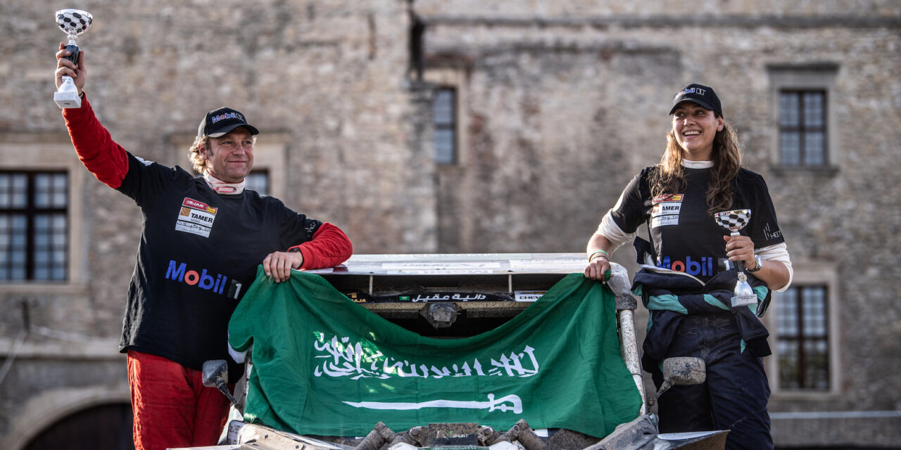 Saudi Arabia’s Dania Akeel completes her first European Baja with a second place podium in Hungary