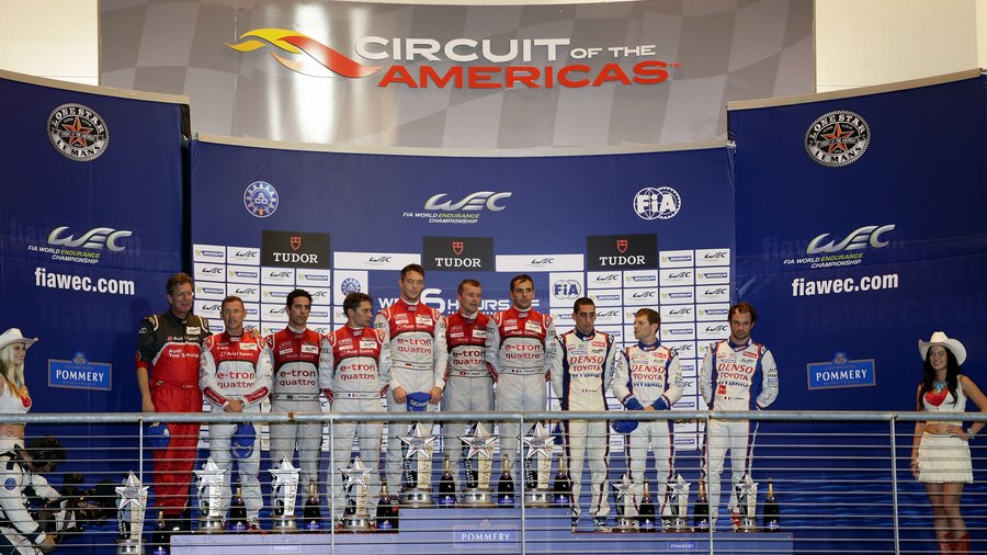 WEC: Audi complete 1-2 finish at rain soaked 6hrs of Circuit of Americas